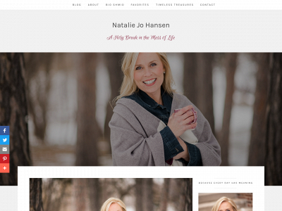 nataliejohansen.com snapshot