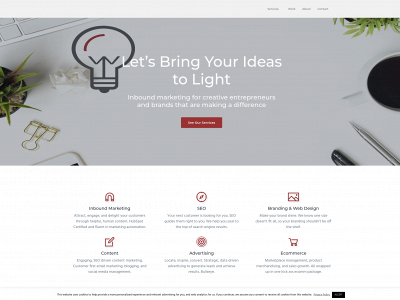 sparkwitmarketing.com snapshot