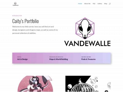 caitlynvandewalle.com snapshot