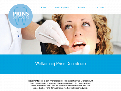 prinsdentalcare.nl snapshot