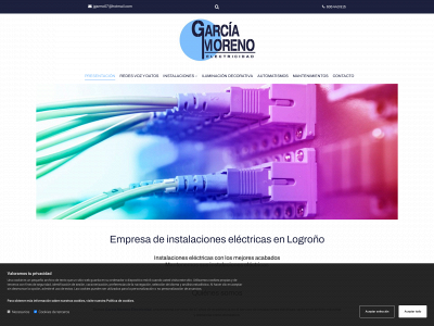 electricidadgarciamoreno.com snapshot