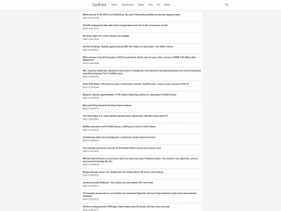 eastfeed.com snapshot
