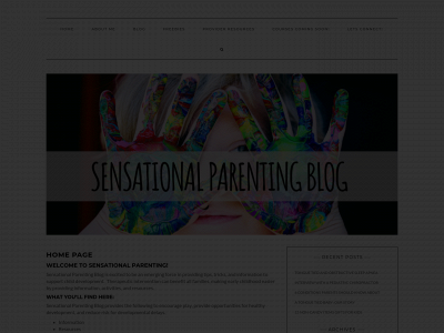 sensationalparentingblog.com snapshot