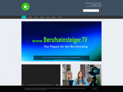 berufseinsteiger.tv snapshot