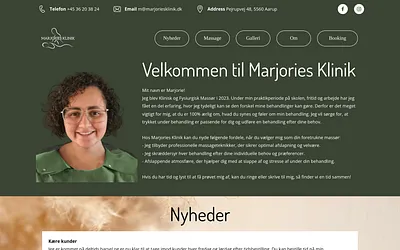 marjoriesklinik.dk snapshot