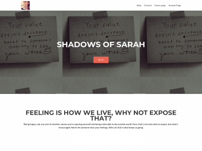 shadowsofsarah.com snapshot