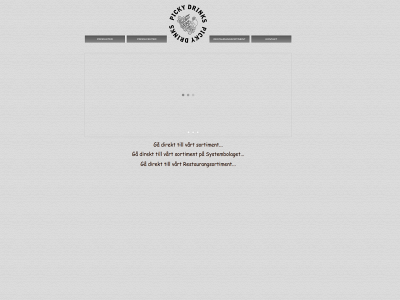 pickydrinks.se snapshot