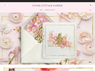 stonecottagepaperie.com snapshot