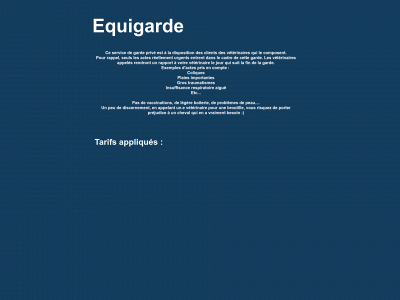 equigarde.be snapshot