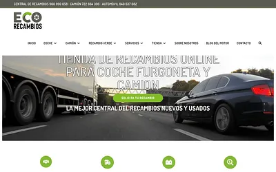 www.ecorecambios.com.es snapshot