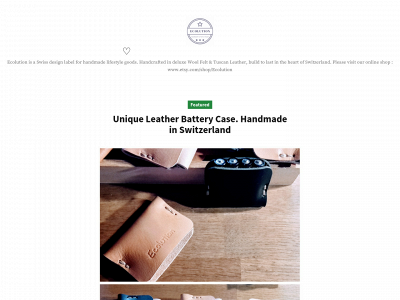 ecolutionhandmade.com snapshot