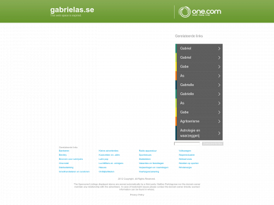 gabrielas.se snapshot