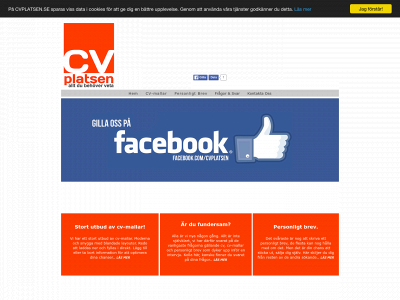 cvplatsen.se snapshot