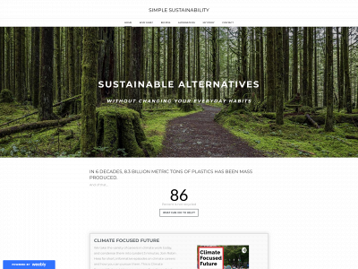 www.simplesustainability.net snapshot