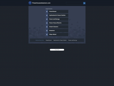powerhousesteamers.com snapshot