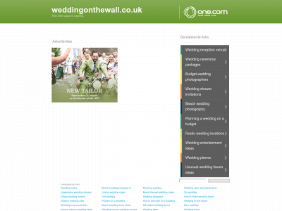 weddingonthewall.co.uk snapshot