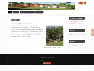 wedgewoodlake.org snapshot