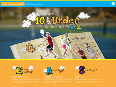 10andundertennisbook.com snapshot