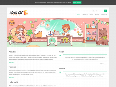 moshicat.com snapshot