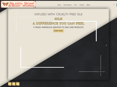 silken-soaps.com snapshot