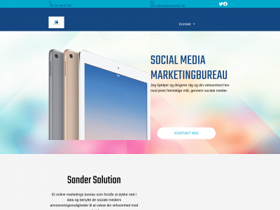 sandersolution.dk snapshot