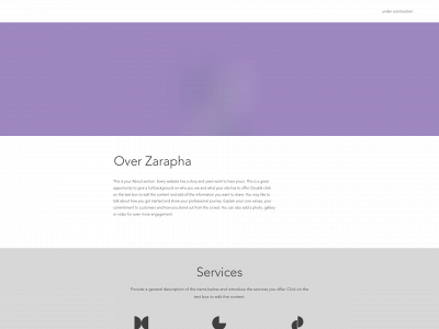 zarapha.nl snapshot