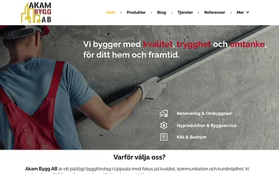 akambygg.se snapshot