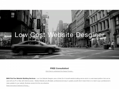 lowcostwebsitedesigner.com snapshot