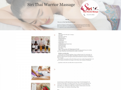 sirithaiwarriormassage.se snapshot
