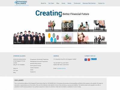 strategicalliance.sg snapshot