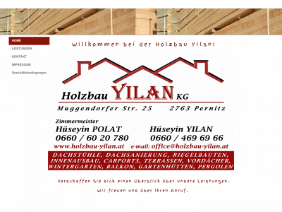 holzbau-yilan.at snapshot
