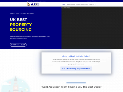 axispropertysourcing.com snapshot