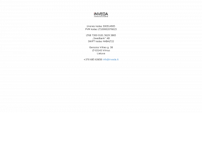 inveda.lt snapshot