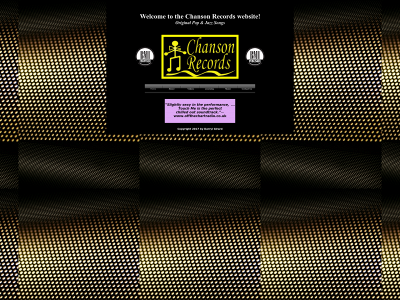 chansonrecords.com snapshot