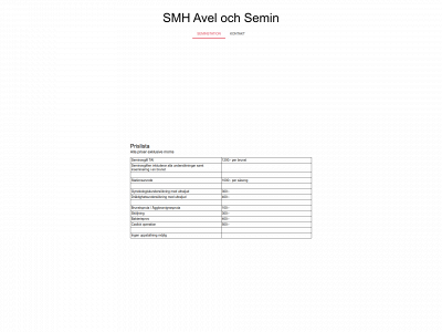 smhavelochsemin.se snapshot