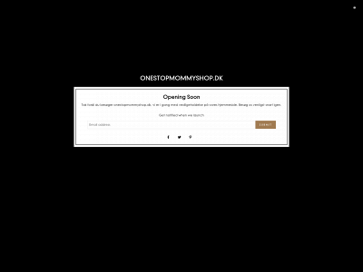 onestopmommyshop.dk snapshot