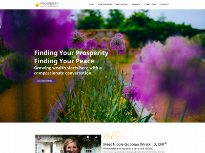 prosperityws.com snapshot