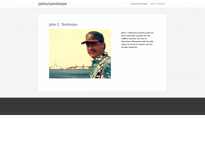 johnctomlinson.com snapshot
