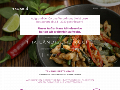 tsubaki-grosshansdorf.de snapshot