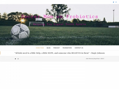 soccermomonprobiotics.com snapshot