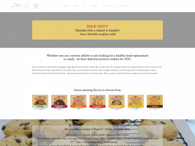www.claracookies.com snapshot