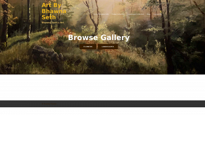 artbybhawnaseth.com snapshot