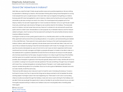 stephodyadventures.com snapshot