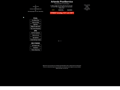 arlandapoolservice.se snapshot