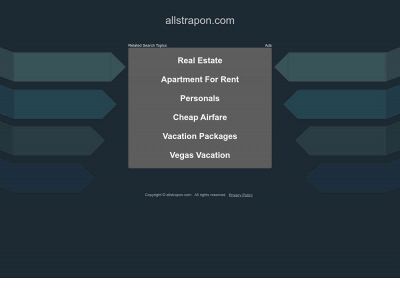 allstrapon.com snapshot