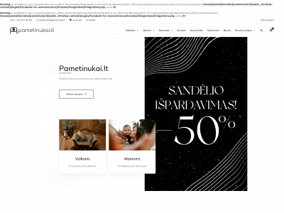 pametinukai.lt snapshot