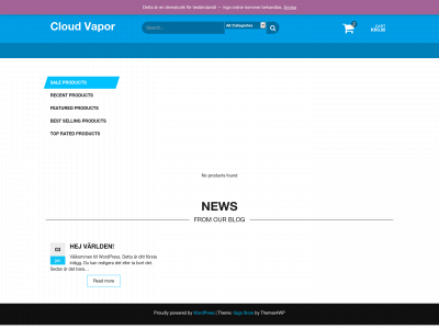 cloudvapor.se snapshot