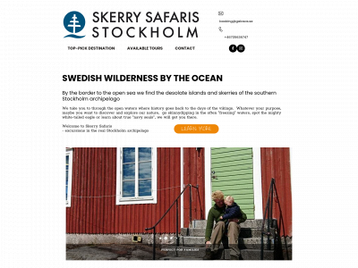 skerrysafaris.com snapshot
