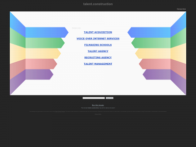 talent.construction snapshot