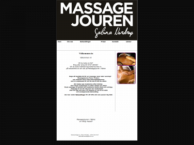 massagejouren.se snapshot